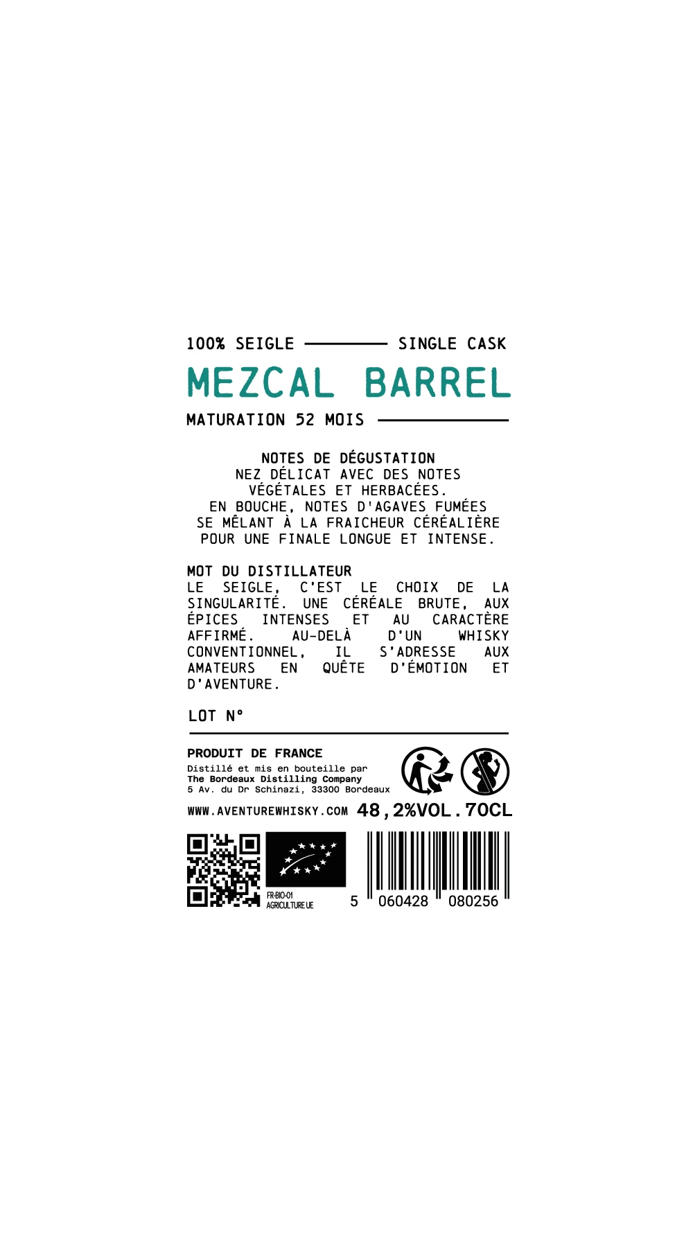Single Cask Ex Mezcal
