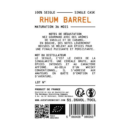 Single Cask Ex Rhum