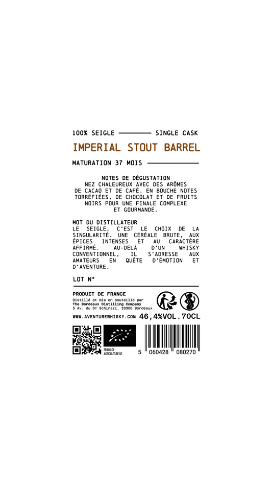 Single Cask Ex Stout