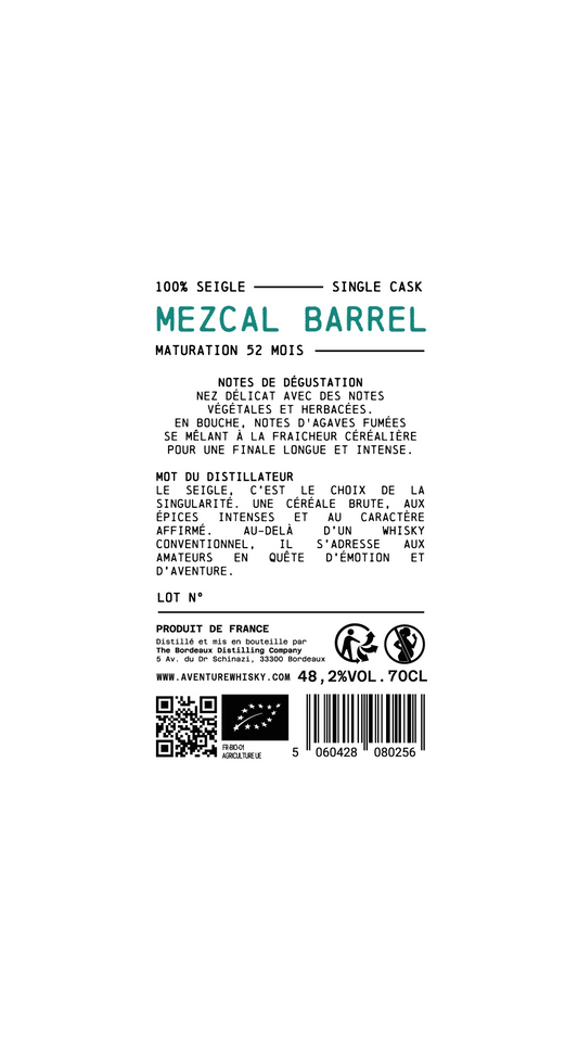 Single Cask Ex Mezcal