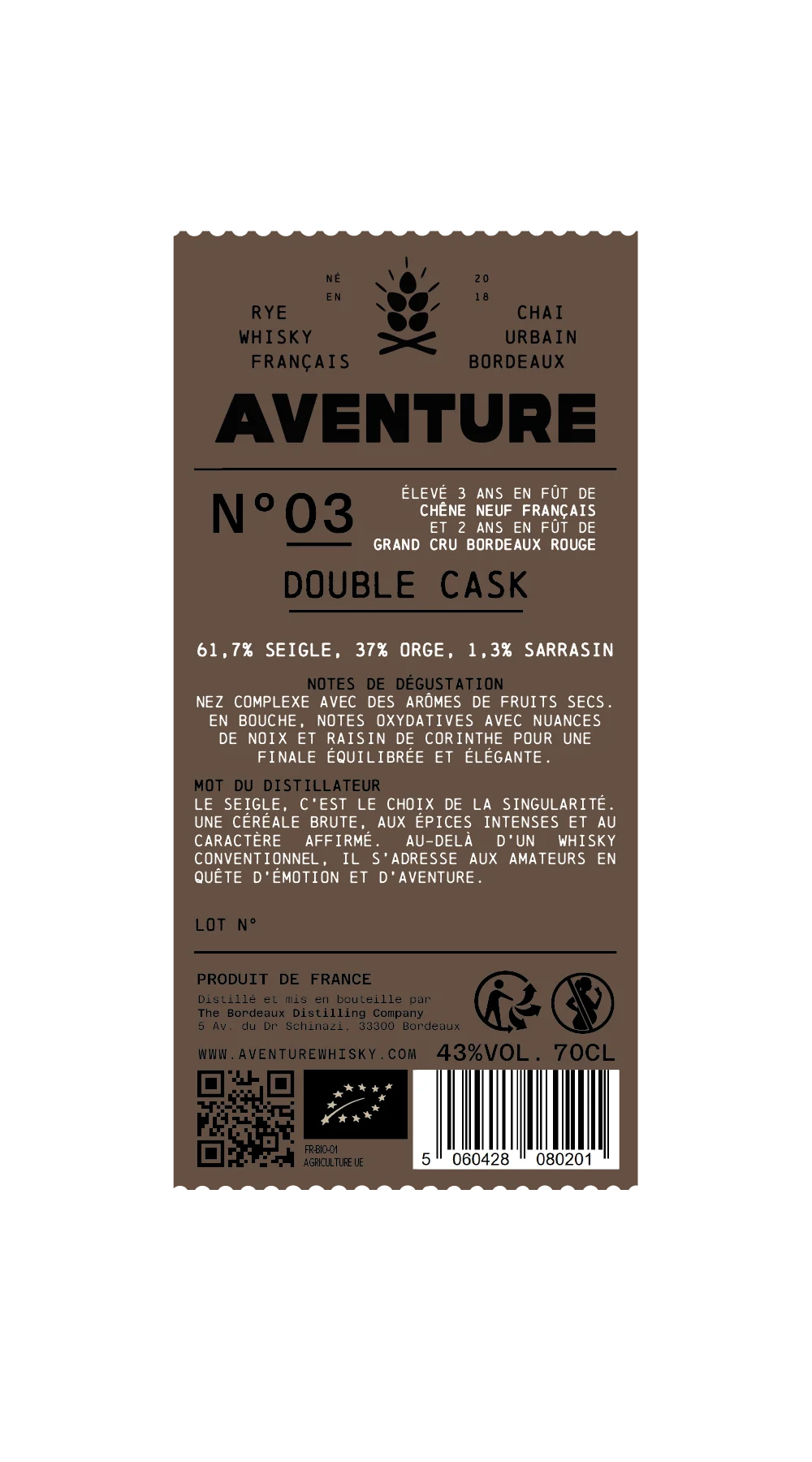 Nº03 Double Cask 5 ans