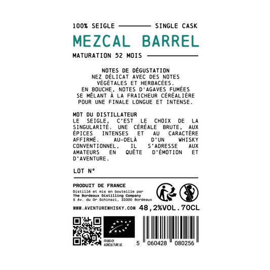 Single Cask Ex Mezcal