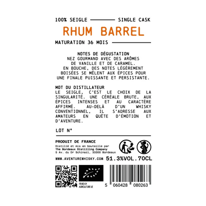 Single Cask Ex Rhum