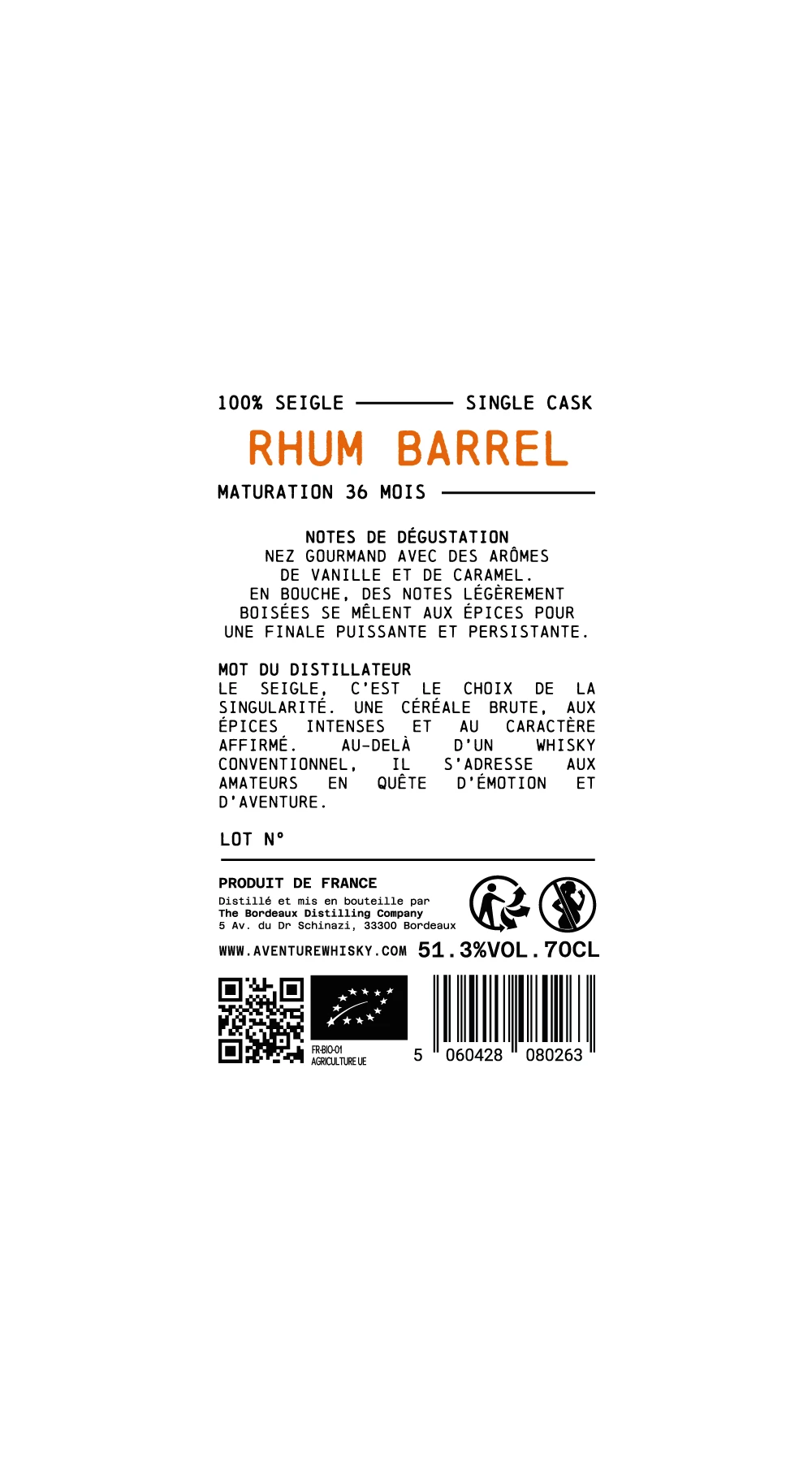 Single Cask Ex Rhum