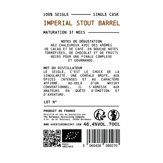 Single Cask Ex Stout
